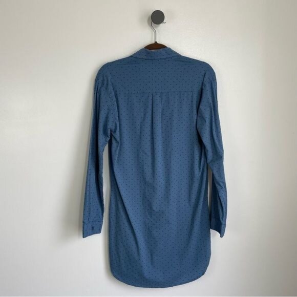 MONROW Long Sleeve Shirt Dress - M - Picture 4 of 9